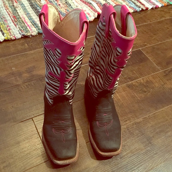 anderson bean zebra boots